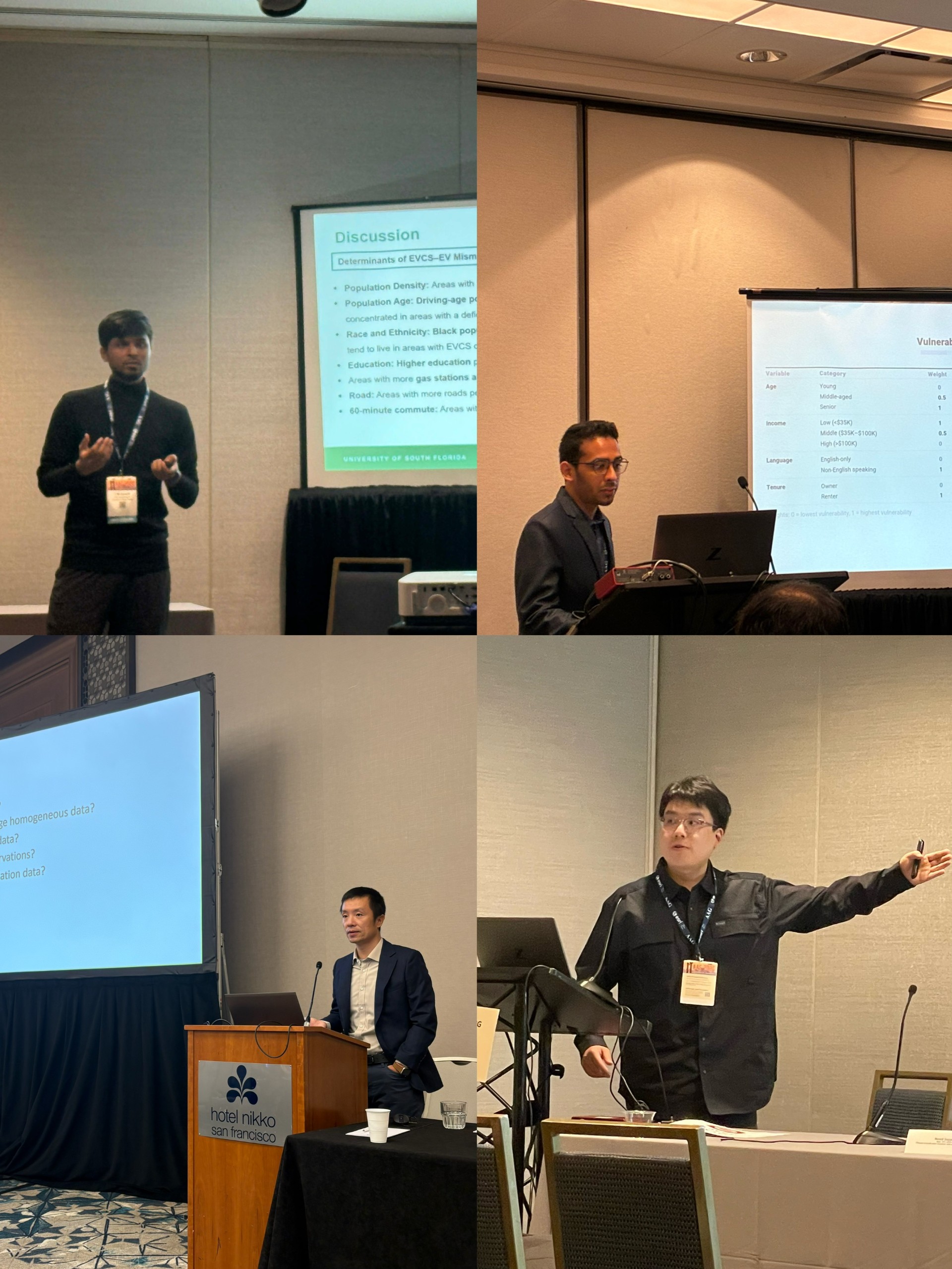 COMPASS Lab members presenting at AAG 2026 in San Francisco